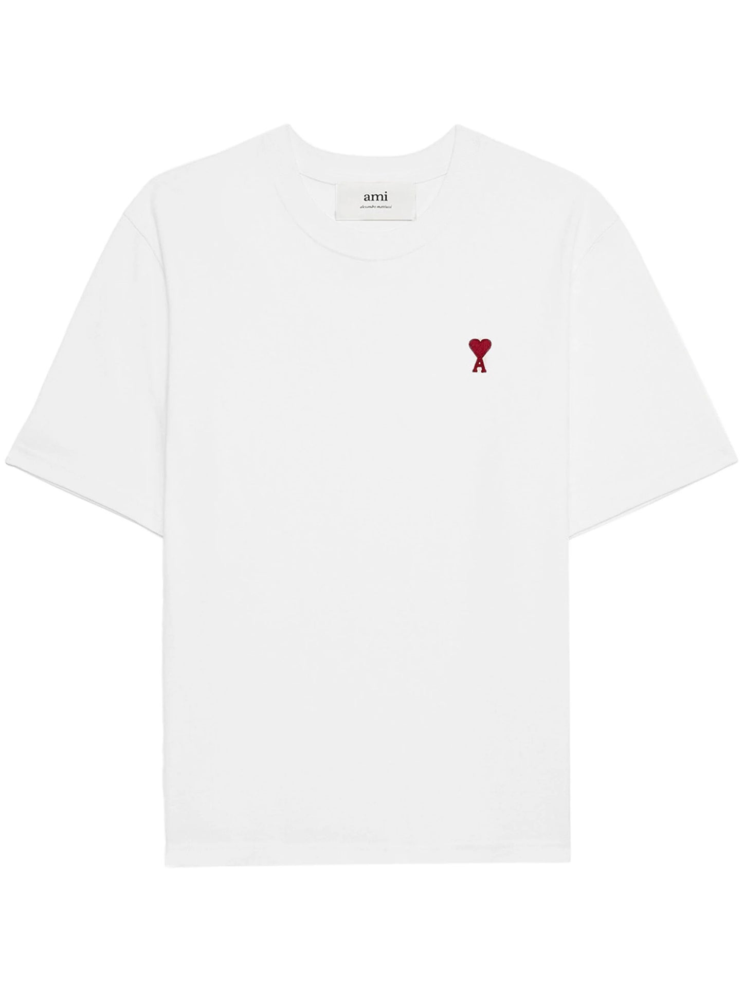 T-shirt with embroidered logo