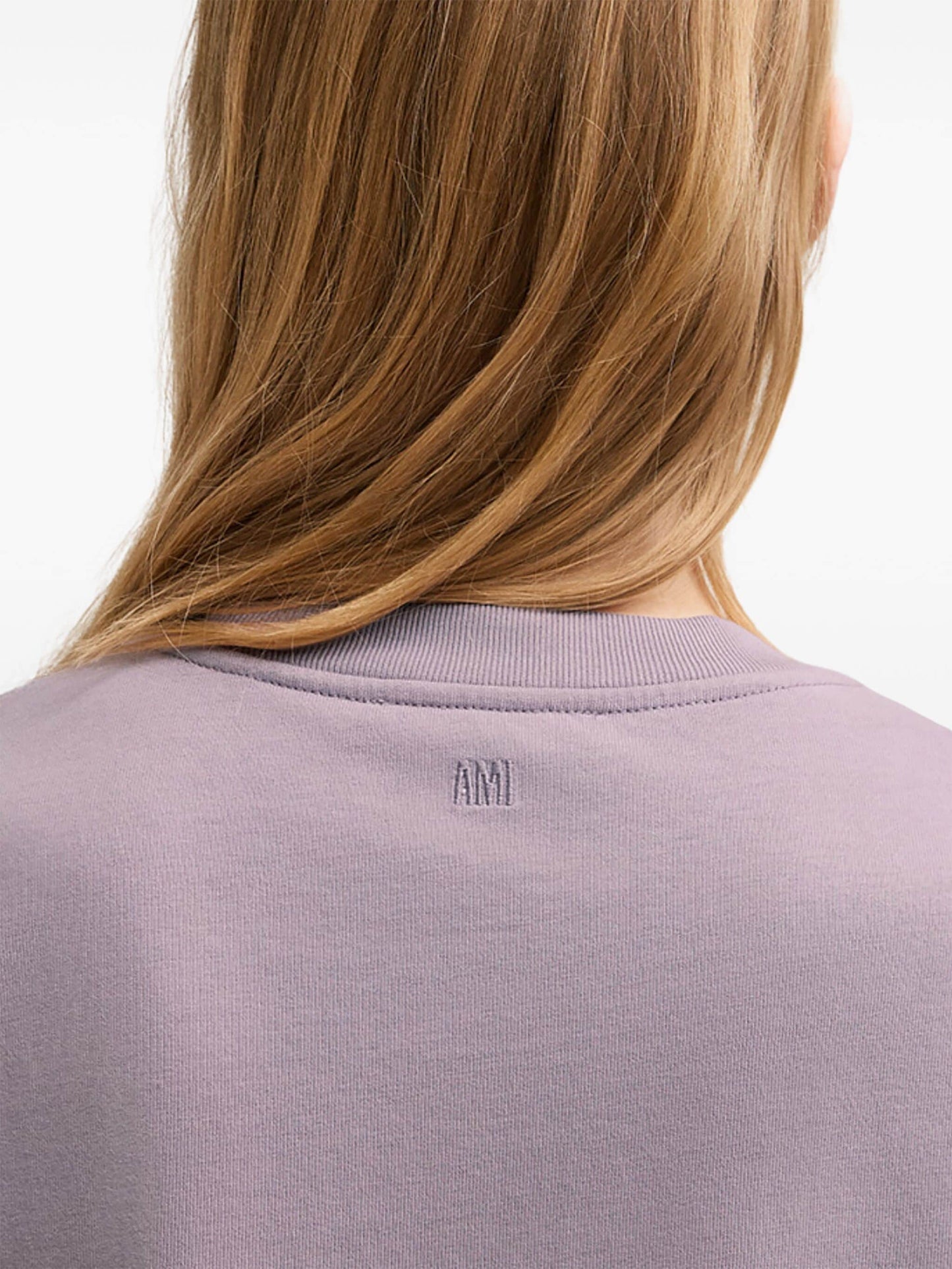 Ribbed t-shirt with embroidered logo